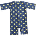 thumbnail image 2 of Lian LifeStyle Boy's 2 Pcs Swim Set, UPF 50+ Sun Protection 5T(Navy), 2 of 4