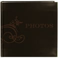 thumbnail image 5 of Pioneer Embroidered Scroll Leatherette Photo Album 8"X8"  -Brown, 5 of 5