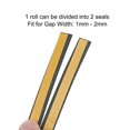 thumbnail image 4 of Foam Tape Adhesive Weather Stripping 9mm Wide 2mm Thick 2.5 Meters Long Black, Pcs, 4 of 5