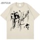 thumbnail image 4 of Camiseta gótica Harajuku de Anime japonés para hombre, camiseta gráfica con alas de Ángel de dibujos animados, ropa Hipster de algodón Y2K, ropa de calle 2024, 4 of 5