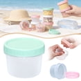 thumbnail image 6 of Plastic Food Storage Containers with Lids, Airtight, Freezer & Microwave Safe, BPA-Free Reusable Kitchen Containers for Meal Prep, Leftovers, Pantry Organization,200ml, 6 of 8