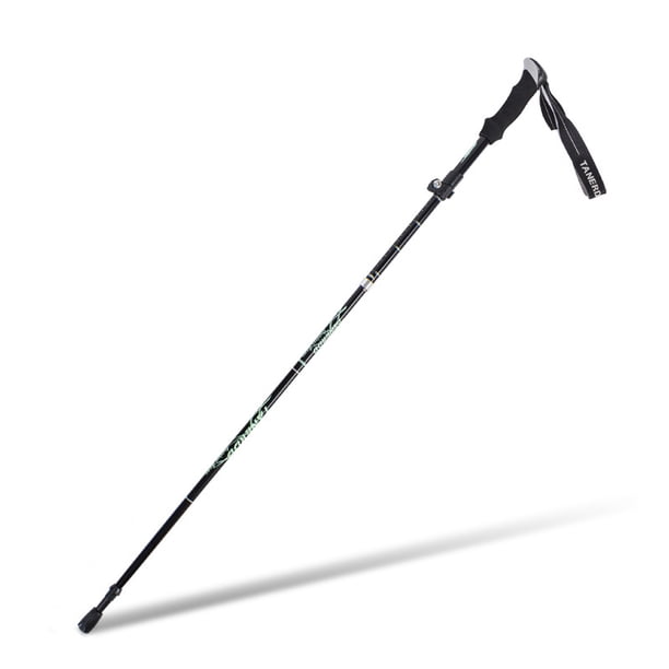 Senderismo Caminando Pasteles Ajustable Camping Trekkking Postes Sudor Absorción Agarre Ultralight Viajes Mochila Mochila Escalada Crujido Negro Inevent OD003541-05