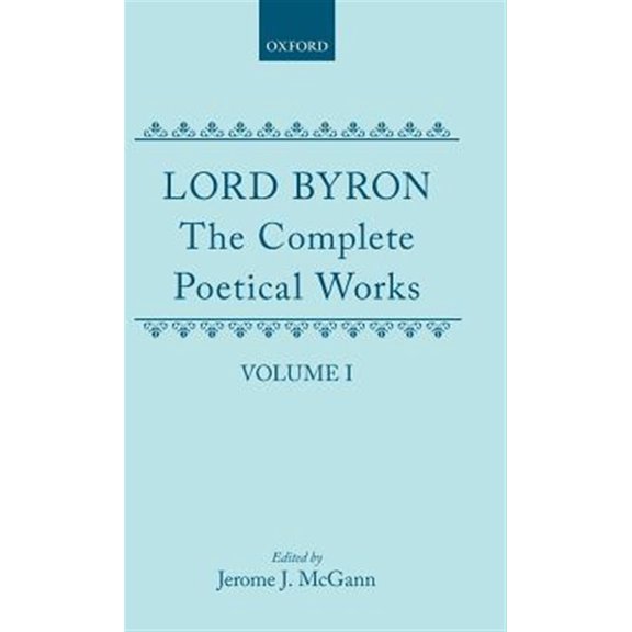Pre-Owned C Oet T Oxford English Texts The Complete Poetical Works: Volume I, (Hardcover)