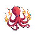 thumbnail image 3 of cartoon Octopus Theme Stickers, Waterproof Octopus Theme Sticker for Water Bottle Laptop Phone Cases Planner Skateboard Luggage Helmet Party Favor Decor, Ideal for Adults Teens Teacher Rewards, 3 of 9