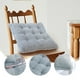 thumbnail image 4 of Fundas de almohada para cojines de asiento para uso doméstico, cojines de suelo de pana con mechones para tatami de salón, cojín de felpa de 40 cm., 4 of 6