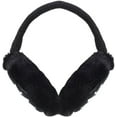 thumbnail image 2 of Women's Winter Adjustable Knitted Ear Muffs With Faux Furry Outdoor Ear warmers, 2 of 6