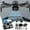 Black, variant on Foldable Drone With Camera 1080P Camera FPV Drone For Beginners Gesture Control Obstacle Avoidance Headless Mode WiFi RC Quadcopter