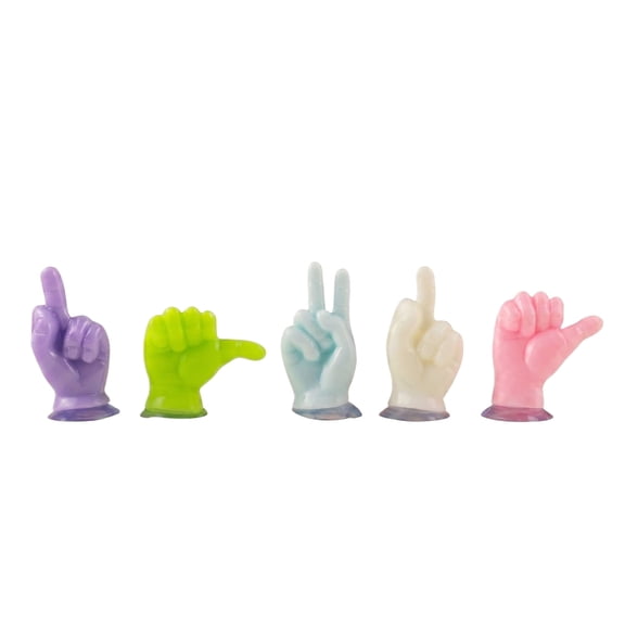 Slow Rising Squishy Toy PU Foam Squeeze Stress Relief Hand Shape Decompression Fidget Desk Toy for Office Home School