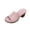 Pink, variant on Handmade Wooden Clogs with Genuine Leather | Arch Support and Comfortable Fit | Chilean Tepa Platform and EVA Sole Pink 6
