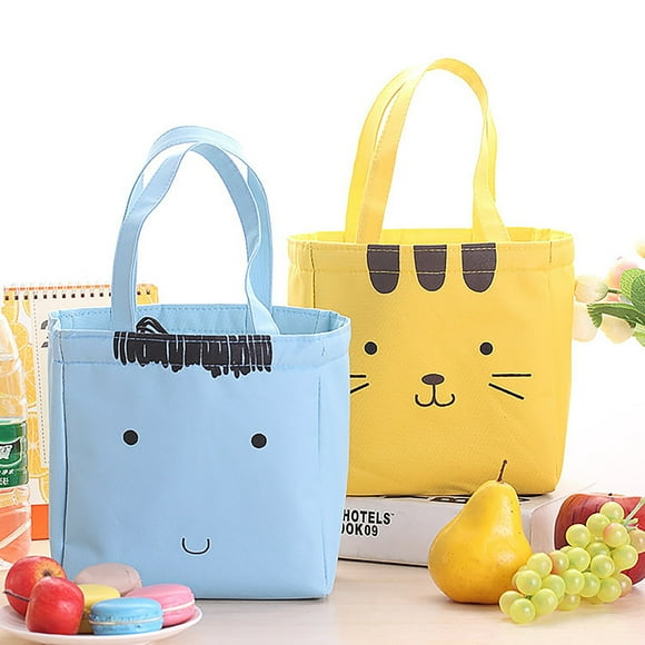 Cute Portable Thickened Heat Preservation Expression Lunch Bag