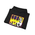 thumbnail image 3 of SMA Santa Monica Airlines Rocco Div Yellow Vintage Skate Hoodie Design - L / Black, 3 of 4