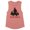 Desert Pink, variant on Santa-Squatch Women's Muscle Tank Large White