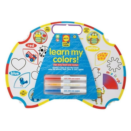 ALEX Toys Early Learning Little Hands Ready, Set, Color & Wipe!