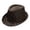 Coffee, variant on Men Women Jazz Hat Solid British Sun Travel Unisex Fedora Panama Beach Bucket Cap Watermelon Red One Size