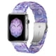 thumbnail image 2 of Adecuado para Apple iWatch 7 correa de resina de cinco cuentas Apple Watch 654321SE pulsera floral glaciar, 2 of 5