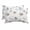 White, variant on Cute Fox Outdoor Pillows for Chaise Lounge Chair Waterproof Lumbar Pillows with Insert&Adjustable Elastic Strap Beach Headrest Pillow Funny Animals Rustic Star Bunny Pillow for Patio Pool 11"x16"