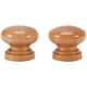 thumbnail image 3 of LYUMO - Tirador redondo para armario de madera con 10 tornillos (10 unidades), 3 of 8