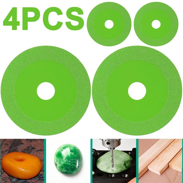 Corte Diamante 100 Mm Ruedas para Azulejos Vidrio Jade () Verde