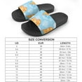 thumbnail image 2 of GZHJMY Stylish Slides for Women Men, Cute Brown Kitten Sleeping Soft Flexible Slip-on Sandals Slippers, 2 of 7