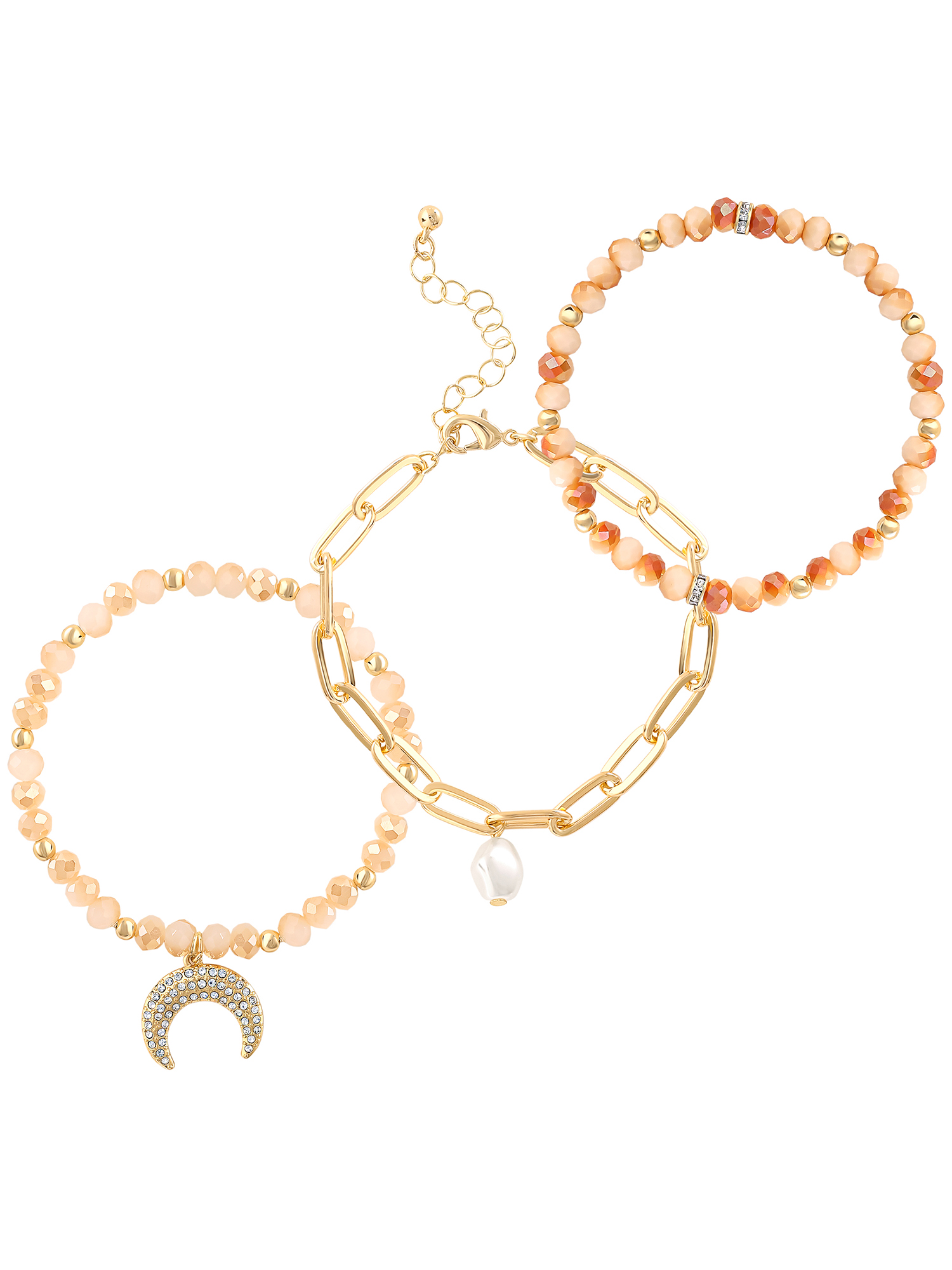 Jessica Simpson Women's Bracelet Set, Set of 3