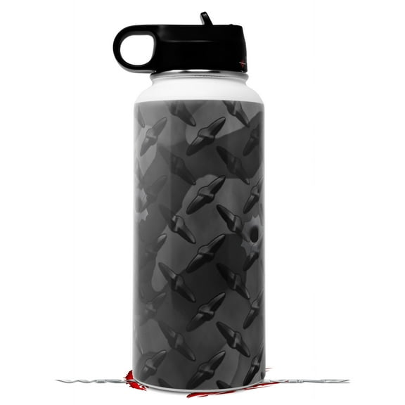 Skin Wrap Decal compatible with Hydro Flask Wide Mouth Bottle 32oz War Zone (BOTTLE NOT INCLUDED)