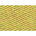 thumbnail image 1 of Ahgly Company Machine Washable Indoor Rectangle Transitional Neon Yellow Area Rugs, 5' x 8', 1 of 7