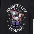 thumbnail image 3 of The Nightmare Before Christmas - Naughty List Legends - Men's Short Sleeve Graphic T-Shirt, 3 of 5