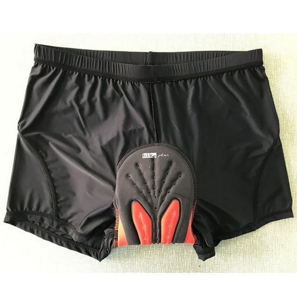 Unisex 3D Foam Padded Bike Shorts, Cycling Underwear with Chamois