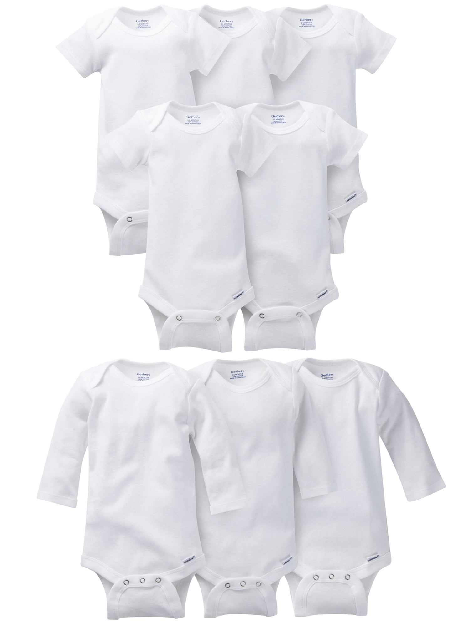 white onesies walmart