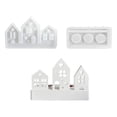 thumbnail image 2 of Clearance Epoxy silicone mold under $5,Silicone Moulds Casting Moulds Houses 3D Silicone Mould House Silicone Mould Candle Holder Silicone Mould Christmas Casting Moulds Silicone Casting Mould, 2 of 8