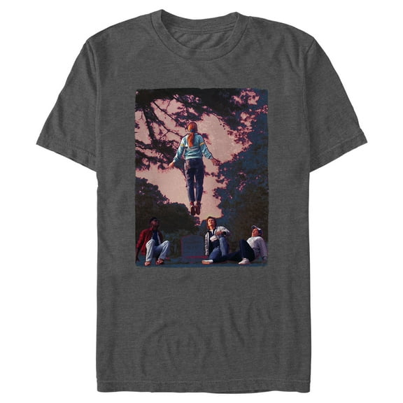 Netflix Men's Stranger Things Running Up That Hill Graphic T-Shirt