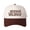 Brown, variant on JESUS THE WAY THE TRUTH THE LIFE Letter Embroidered Color Block Trucker Hat Unisex Adjustable Cotton Breathable Fashion Cap for Travel Daily Wear