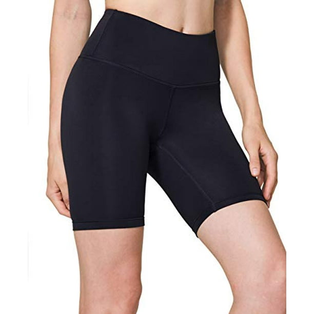 TSLA Women's High Waisted Bike Shorts, Workout Running Yoga Shorts with  Pocket, Athletic Stretch Exercise Shorts, 7