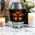 thumbnail image 5 of Yatskia Elephant At Dusk Adult Urns For Human Ashes Women & Men, Funeral Urns For Adult Ashes Women, (Monar 10 Inch and 3 Inch), 5 of 8