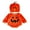 Orange, variant on Gzhioc Infant Baby Girls Boys Halloween Outfits 0 3 6 9 12 Months Long Sleeve Grimace Romper with Hat Halloween Clothes Set