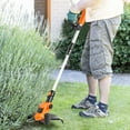thumbnail image 4 of VEVOR Cordless String Trimmer, 20V Battery-Powered, 12-Inch Cutting Width, Auto-Feed, 3 Spools, Battery and Charger Included, 4 of 12
