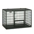 thumbnail image 2 of Feandrea Heavy-Duty Dog Crate, Metal Dog Kennel and Cage with Removable Tray, XXL for Large Dogs, 48 x 29.3 x 31.7 Inches, Black, 2 of 9