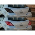 thumbnail image 3 of Rvinyl Tail Light Tint Covers Compatible with Nissan Versa 2007-2011 (Hatchback) - Blackout Smoke, 3 of 10