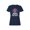 Navy, variant on Officially Licensed NASA Retro Rocket Launch Women's T-shirt
