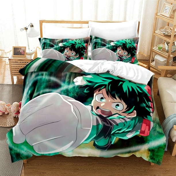 Cool My Hero Academia Bedding Bed Set Twin Full Queen King Size - Deku ...