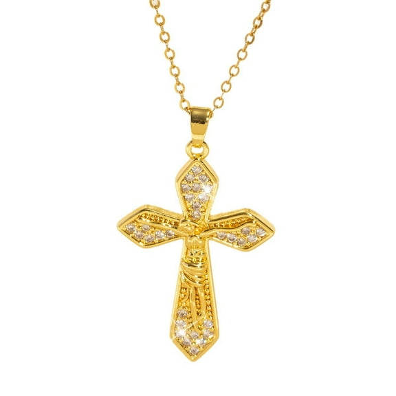 Necklace for Women 925 Sterling Silver Cross Pendant Necklace Birthstone Initial Necklace Mother's Day Jewelry Gifts