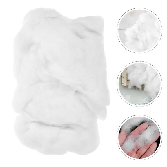 UPKOCH 1 Pack Polyester Fiber Stuffing for Crafts and Decorations 15.72X11.79X0.98in and Supportive