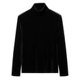 thumbnail image 5 of Men’s High Neck Long Sleeve T-Shirt Casual Versatile Winter Base Layer Top, 5 of 5