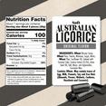 thumbnail image 4 of Darrell Lea Soft Australian Licorice Variety Pack of 3 with Empire Mercante Digital Recipe Book, 1 of each (Original Black Licorice, Strawberry Licorice, Mixed Fruit Licorice) 21 oz total, Non-GMO, 4 of 9
