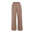 thumbnail image 1 of Pantalón George para Dama, Con Alforza Beige Talla M, 1 of 4