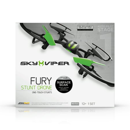 Sky Viper FURY Stunt Drone with Surface Scan