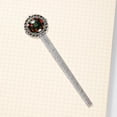 thumbnail image 4 of Christmas tree Book Accessories: Vintage Silver Lace-Edged Bookmark - a Gift for Readers and Book Lovers, 4 of 5