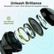 thumbnail image 5 of Verdaderos Auriculares Inalámbricos con Cancelación Activa de Ruido Bluetooth 5.3 TWS con 4 Micros ENC, Estuche de Carga con Indicación de Nivel de Batería, Baja Latencia, Tiempo de Reproducción de 30 Horas, 5 of 6