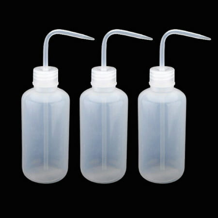 Jeteven 3x 250ml Tattoo Diffuser Soap Supply Wash Squirt Squeeze Bottle Lab