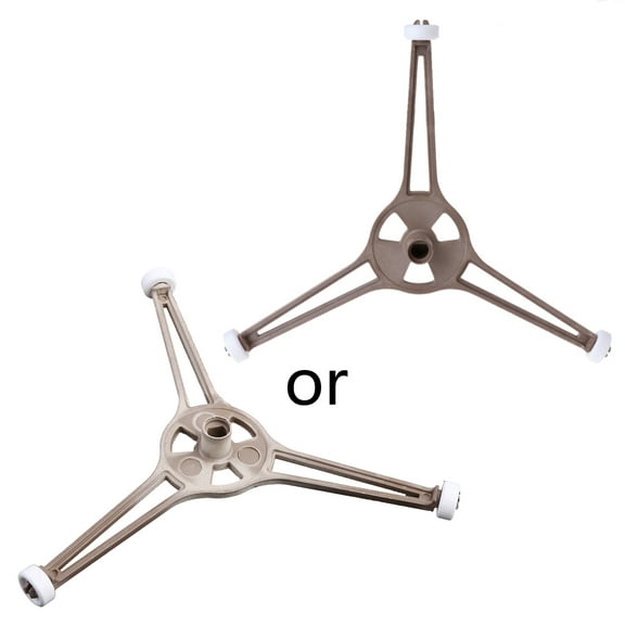 Replacement 3 Arm Microwave Oven Turntable Plate Holer Rack Glass Roller Guide